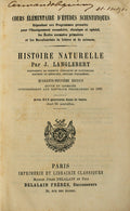 HISTOIRE NATURELLE.