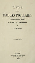 CARTAS SOBRE AS ESCOLAS POPULARES.