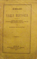 SUMMARIO DE VARIA HISTORIA.