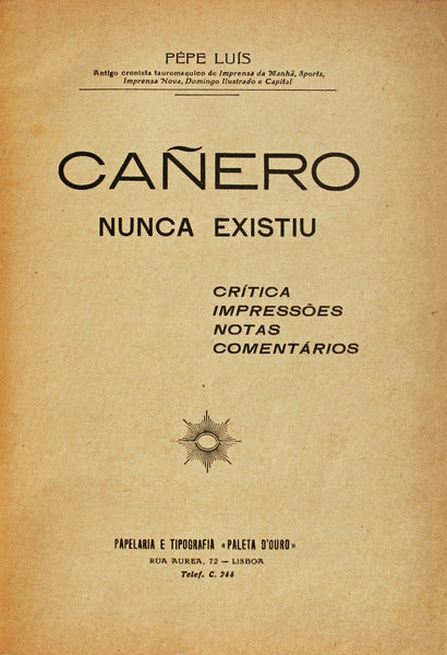 CAÃ‘ERO NUNCA EXISTIU.
