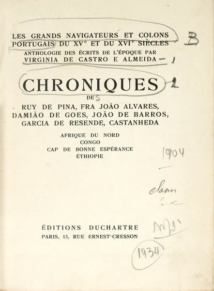CHRONIQUES.