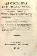 AS GEORGICAS DE P. VIRGILIO MARÃƒO.