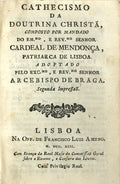 CATHECISMO DA DOUTRINA CHRISTÃƒ.