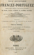 NOVO DICCIONARIO FRANCEZ-PORTUGUEZ. NOUVEAU DICTIONNAIRE PORTUGAIS-FRANÃ‡AIS.