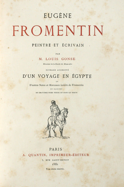 EUGÃ‰NE FROMENTIN.