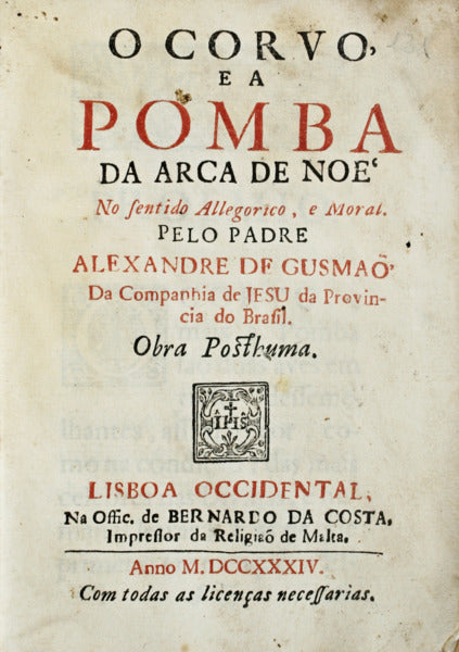 O CORVO E A POMBA DA ARCA DE NOÃ‰.