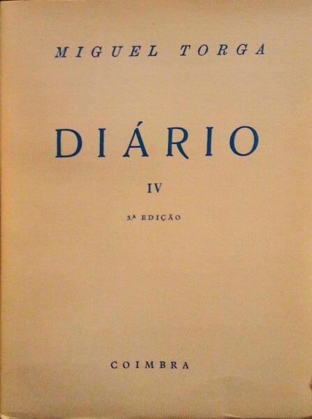 DIÃRIO IV. [3.Âª EDIÃ‡ÃƒO]