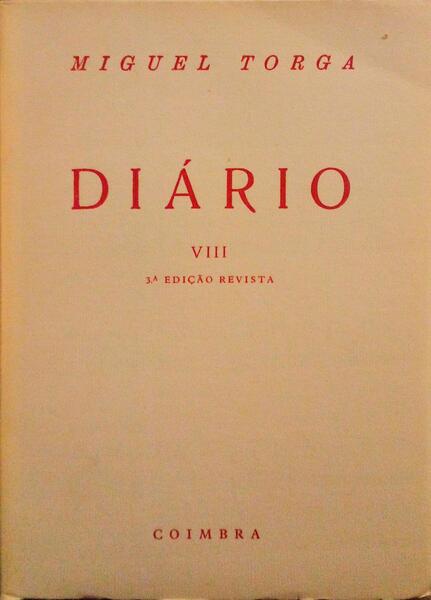 DIÃRIO VIII. [3.Âª EDIÃ‡ÃƒO]