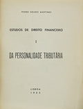 ESTUDO DE DIREITO FINANCEIRO DA PERSONALIDADE TRIBUTÃRIA I.