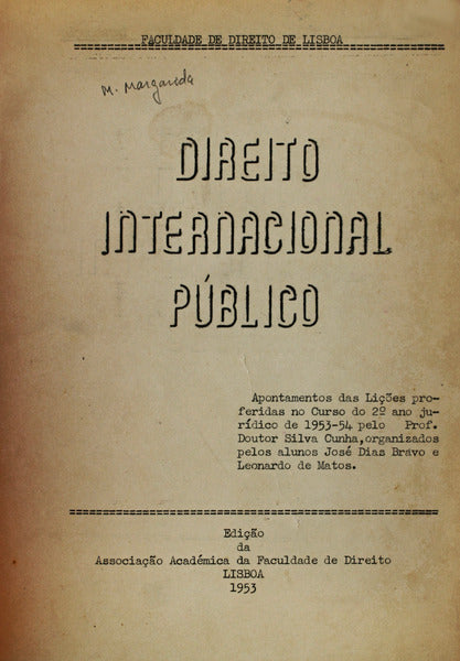 DIREITO INTERNACIONAL PÃšBLICO.