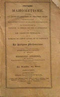 HISTOIRE DU MAHOMETISME, COMPRENANT LA VIE ET LE CARACTERE DU PROPHETE ARABE.