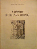 A PROPÃ“SITO DE UMA PLACA BRASONADA.