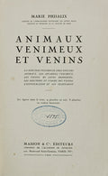 ANIMAUX VENIMEUX ET VENINS.