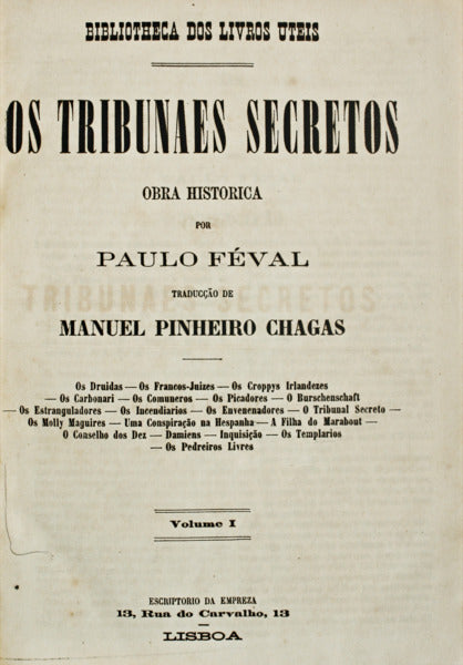 OS TRIBUNAES SECRETOS.