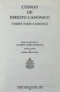 CÃ“DIGO DE DIREITO CANÃ“NICO. CODEX IURIS CANONICI.