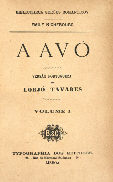 A AVÃ“. [3 VOL.]