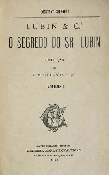 O SEGREDO DO SR. LUBIN.