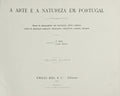 ARTE (A) E A NATUREZA EM PORTUGAL. [5Âº VOL.]