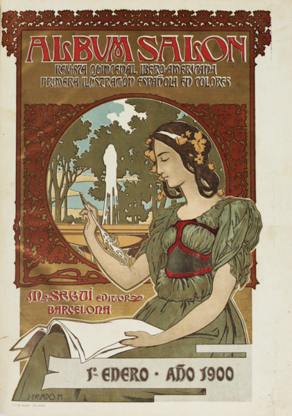 ÃLBUM SALÃ“N. [AÃ‘O 1900]