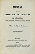 MANUAL PARA LOS MAESTROS DE ESCUELAS DE PÃRVULOS.