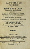 CATECISMOS DA DIECESE DE MONTPELLIER.