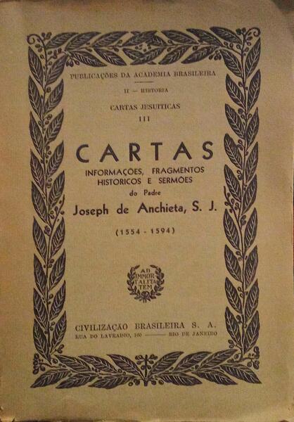 CARTAS, INFORMAÃ‡Ã•ES, FRAGMENTOS HISTÃ“RICOS E SERMÃ•ES.