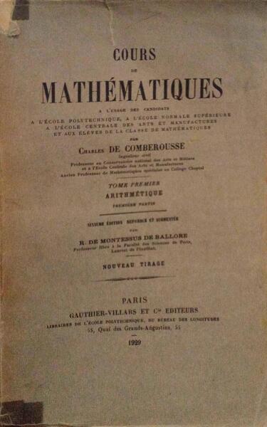COURS DE MATHÃ‰MATIQUES.