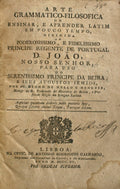 ARTE GRAMMATICO-FILOSOFICA DE ENSINAR, E APRENDER LATIM EM POUCO TEMPO,