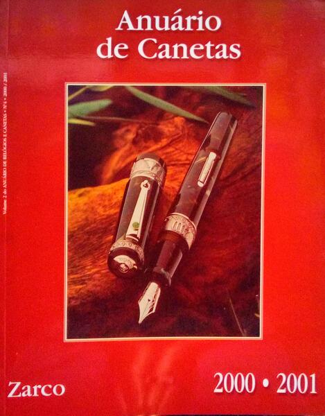 ANUÃRIO DE RELÃ“GIOS, CANETAS E JÃ“IAS 2000-2001.
