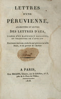 LETTRES D'UNE PÃ‰RUVIENNE,