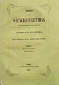 ANNAES DAS SCIENCIAS E LETTRAS, [1.Âª CLASSE - JULHO DE 1858]