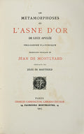 LES MÃ‰TAMORPHOSES OU L'ASNE D'OR.