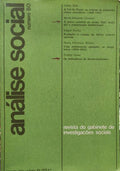 ANÃLISE SOCIAL, REVISTA DO GABINETE DE INVESTIGAÃ‡Ã•ES SOCIAIS, N.Âº 060, 1979.