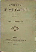 GARDE-TOI, JE ME GARDE!