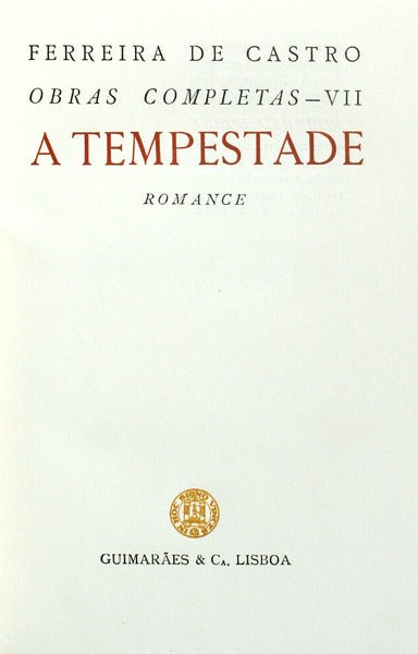 A TEMPESTADE.