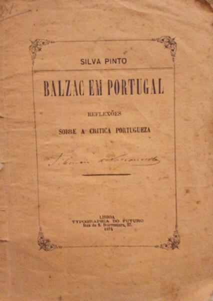 BALZAC EM PORTUGAL.