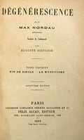 DÃ‰GÃ‰NÃ‰RESCENCE. [2 VOLUMES]