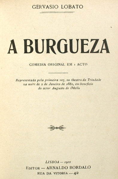 A BURGUEZA. [6 COMÃ‰DIAS]