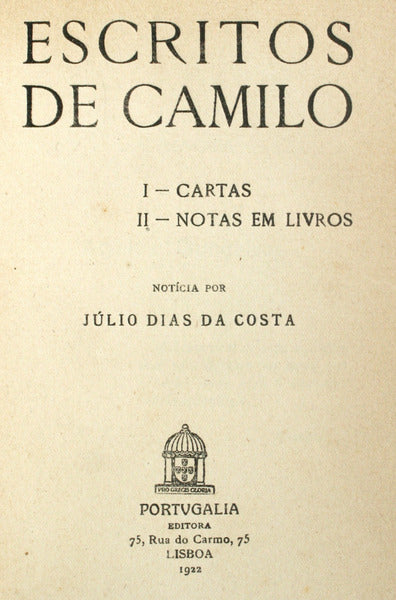 ESCRITOS DE CAMILO.