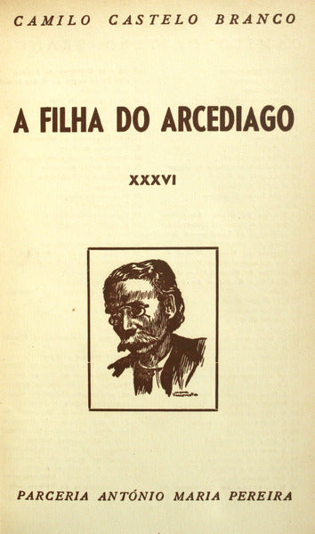 A FILHA DO ARCEDIAGO. [8.Âª EDIÃ‡ÃƒO]