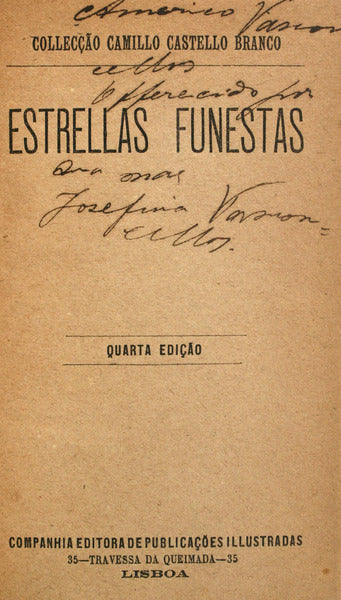 ESTRELLAS FUNESTAS. [4.Âª EDIÃ‡ÃƒO]