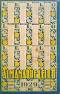 ALMANAQUE LELLO 1929.