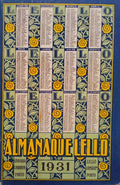 ALMANAQUE LELLO 1931.