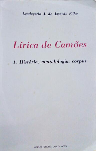 LÃRICA DE CAMÃ•ES.