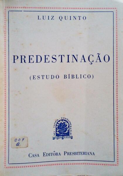 PREDESTINAÃ‡ÃƒO.