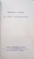 AS FRIAS MADRUGADAS. [1.Âª EDIÃ‡ÃƒO]