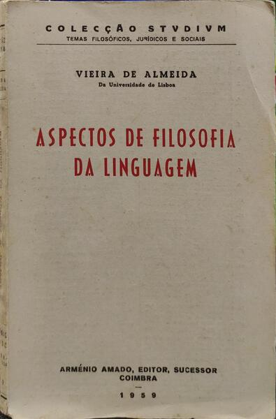 ASPECTOS DE FILOSOFIA DA LINGUAGEM.