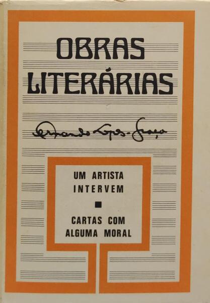 UM ARTISTA INTERVÃ‰M. CARTAS COM ALGUMA MORAL.
