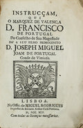 INSTRUCÃ‡AM, QUE O MARQUEZ D. FRANCISCO DE PORTUGAL, DO CONSELHO DE SUA MAGESTADE DA A SEU FILHO PRIMOGENITO