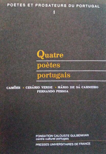 QUATRE POÃˆTES PORTUGAIS.